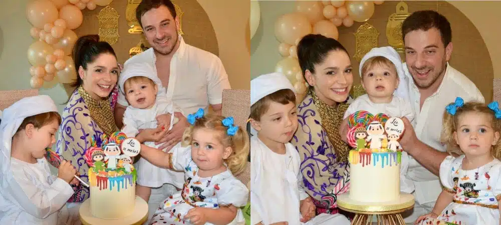 Sabrina Petraglia comemora os 11 meses de seu bebê com linda festa em Dubai