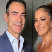 César Tralli posa com sua filha na casa nova da família e Ticiane Pinheiro revela detalhes da mudança