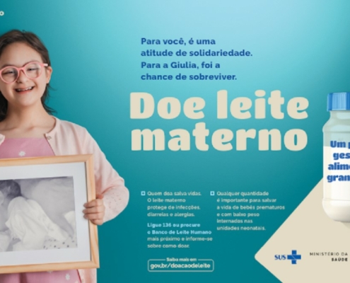 Campanha incentiva a doação de leite materno no Brasil