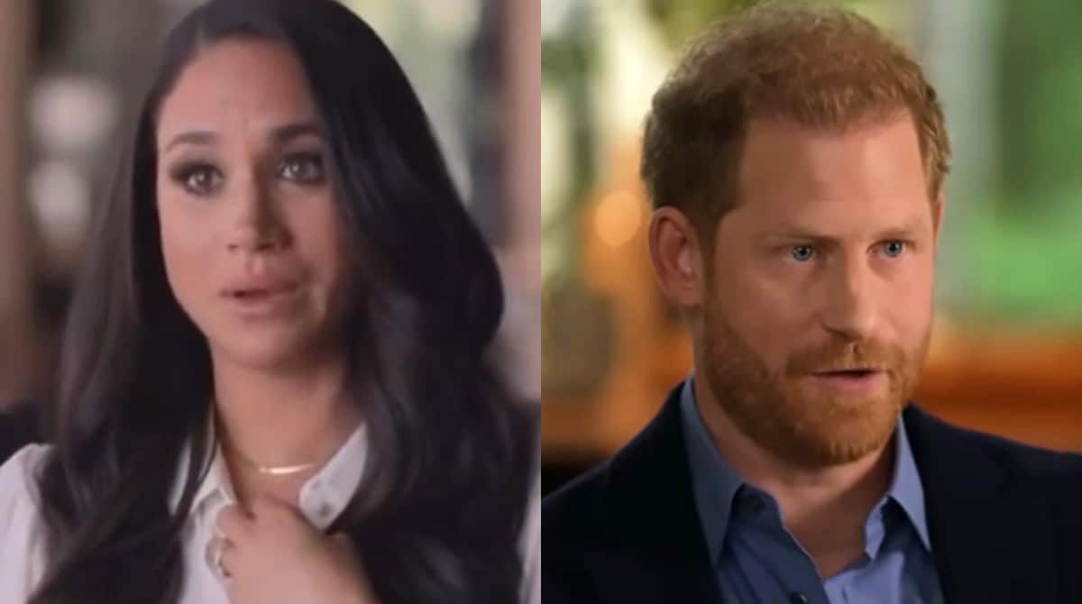 Meghan Markle posa filhos e príncipe Harry fala de separação