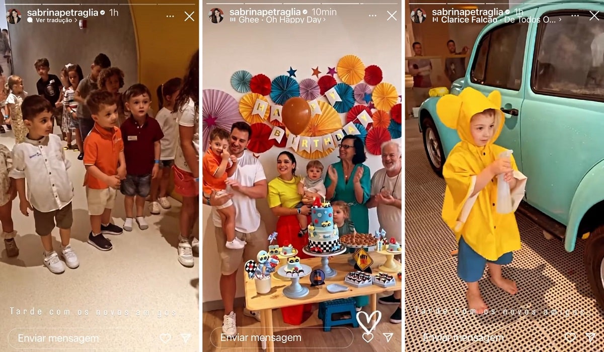 Sabrina Petraglia celebrou os 4 anos do filho com uma linda festa em Dubai 