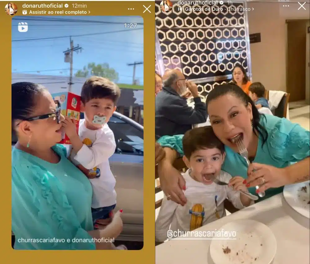 Filho de Marília Mendonça surge com a avó