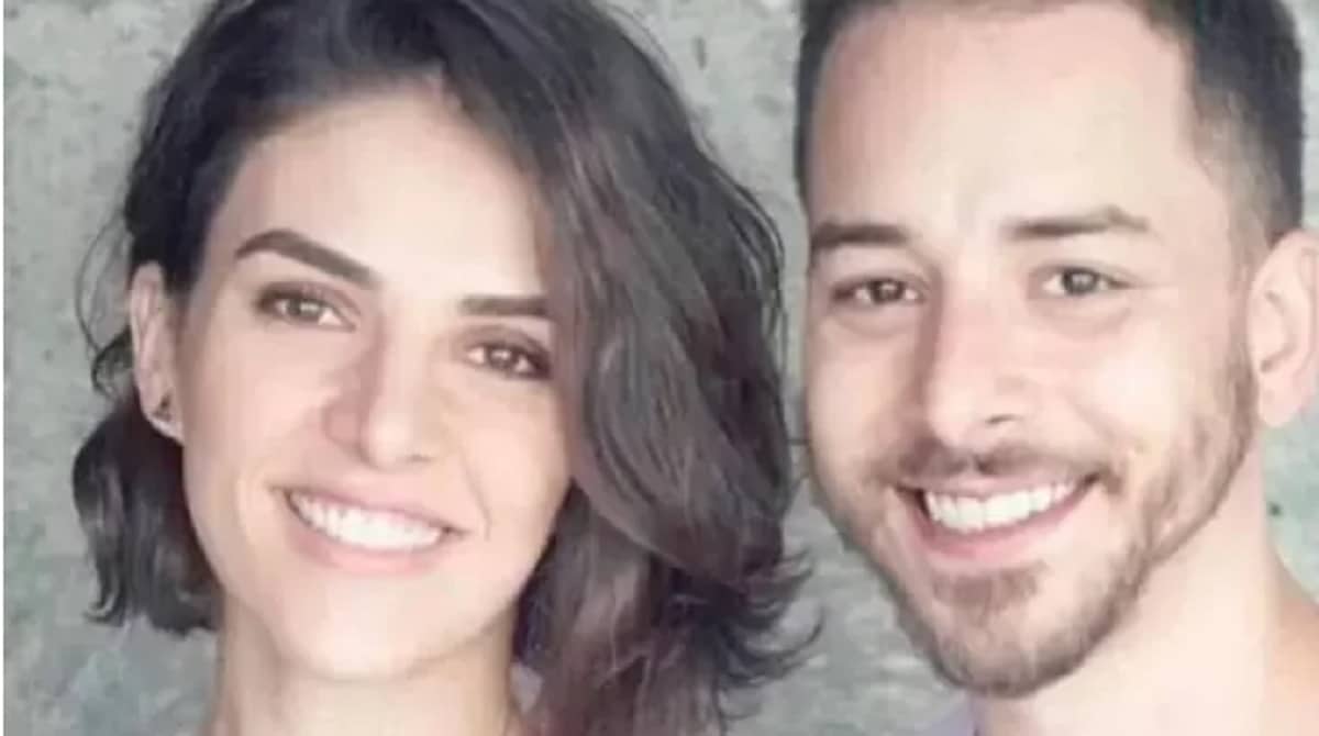 Monica Benini e Junior Lima mostram reencontro com os seus filhos após retorno de viagem e encantam