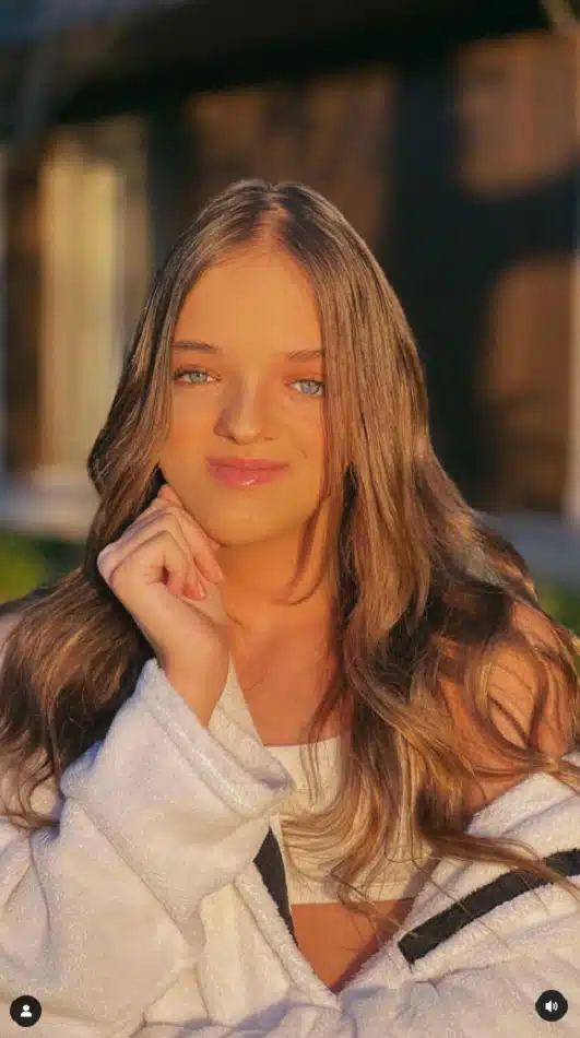 Rafaella Justus com maquiagem e cabelo feitos pela madrasta, Ana Paula Siebert 
