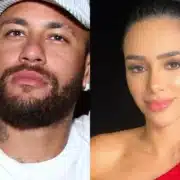 Bruna Biancardi e Neymar Jr posaram juntos em um show