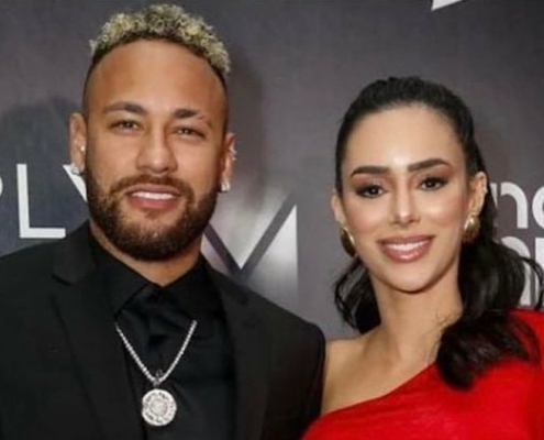 Neymar e Bruna revelam quem será a madrinha de sua bebê