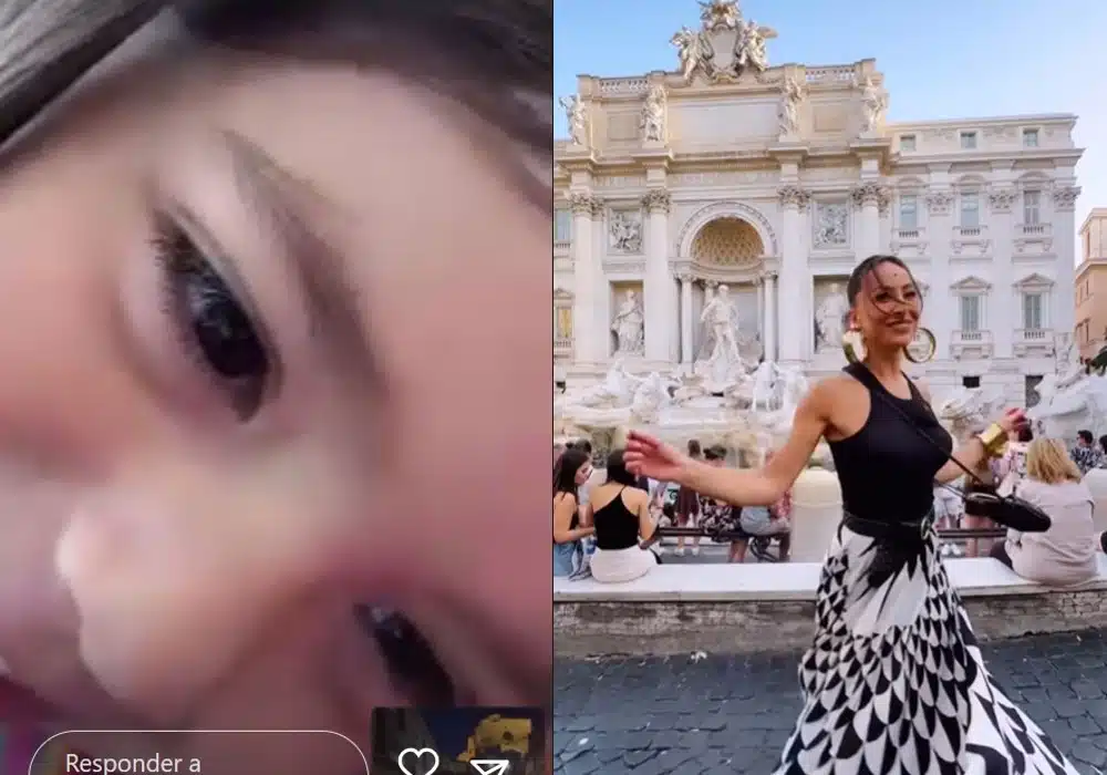 Sabrina Sato em conversa com a filha Zoe e na Itália