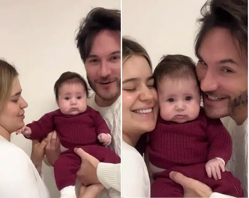 Viih Tube e Eliezer celebram os 3 meses de sua bebê com vídeo emocionante