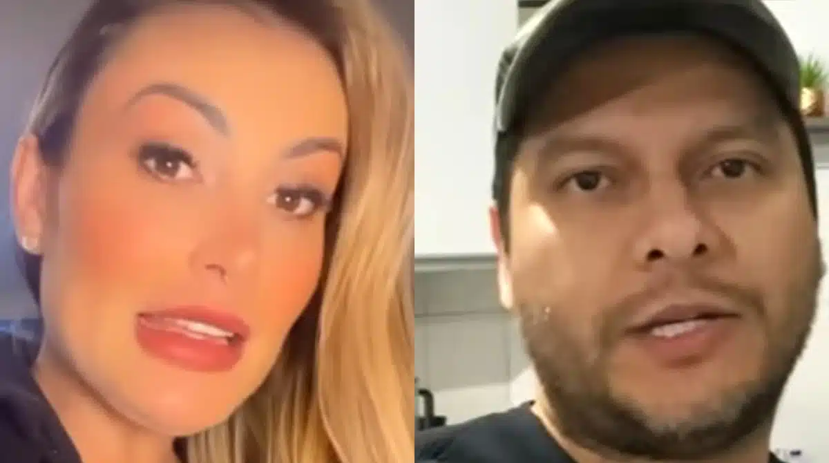 Andressa Urach falou do filho e o ex-marido respondeu