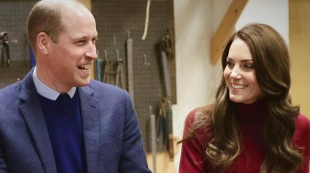 Kate Middleton e príncipe William surgiram com seus filhos