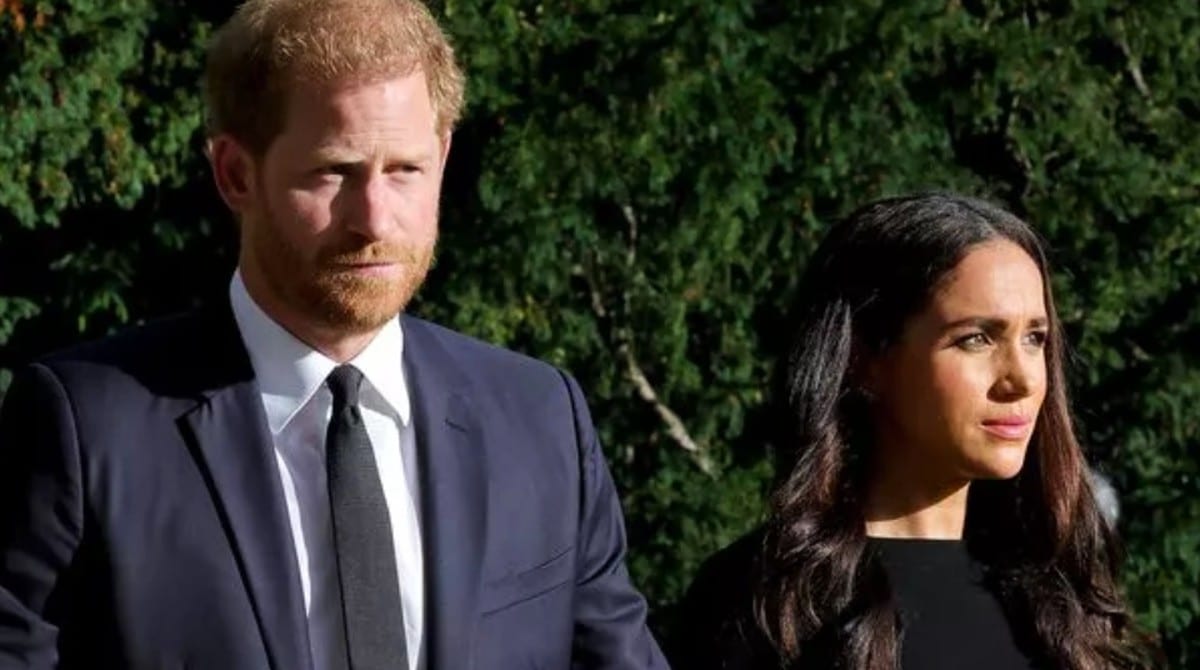 Meghan Markle revelou se separou do príncipe Harry