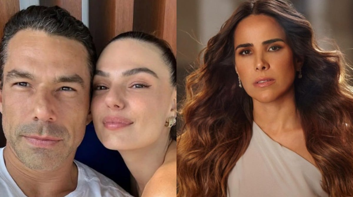 Isis Valverde e Marcus Buaiz fizera festa no sertão para bebê