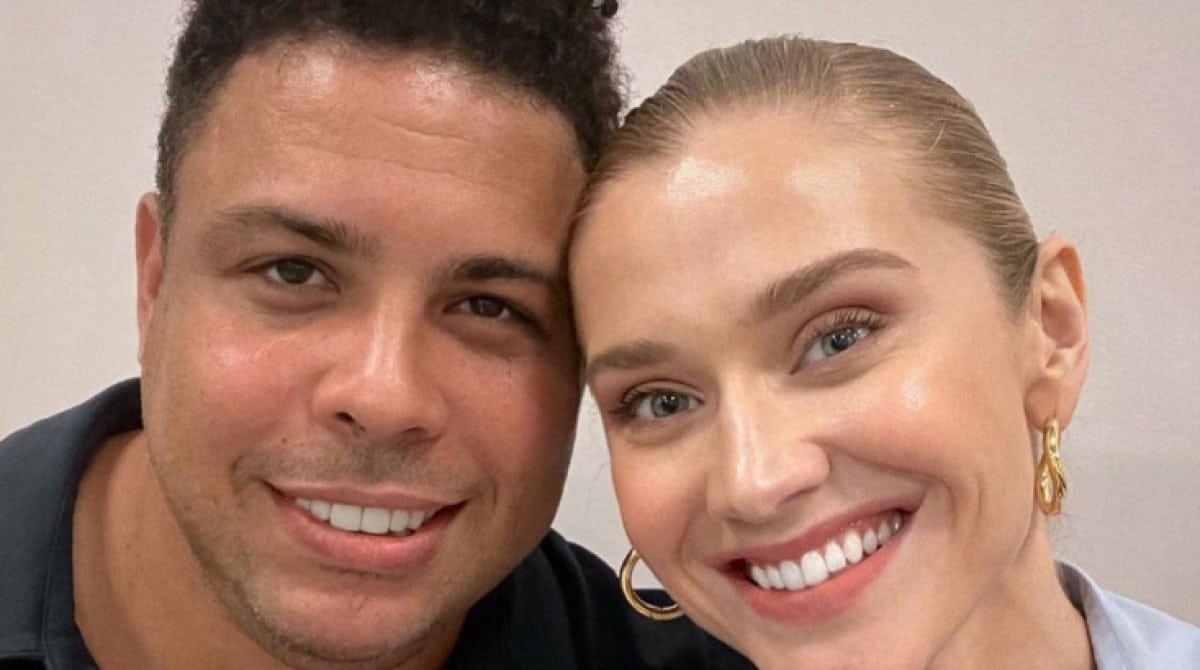 Ronaldo Nazário mostra os filhos em seu casamento com Celina Locks