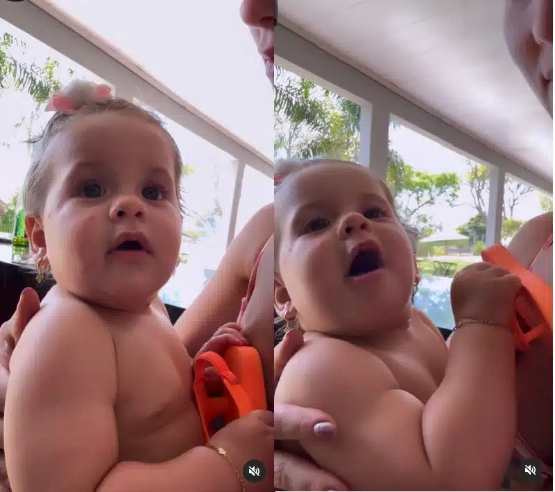 Virgínia Fonseca exibe sua bebê com Zé Felipe falando pela primeira vez e impressiona