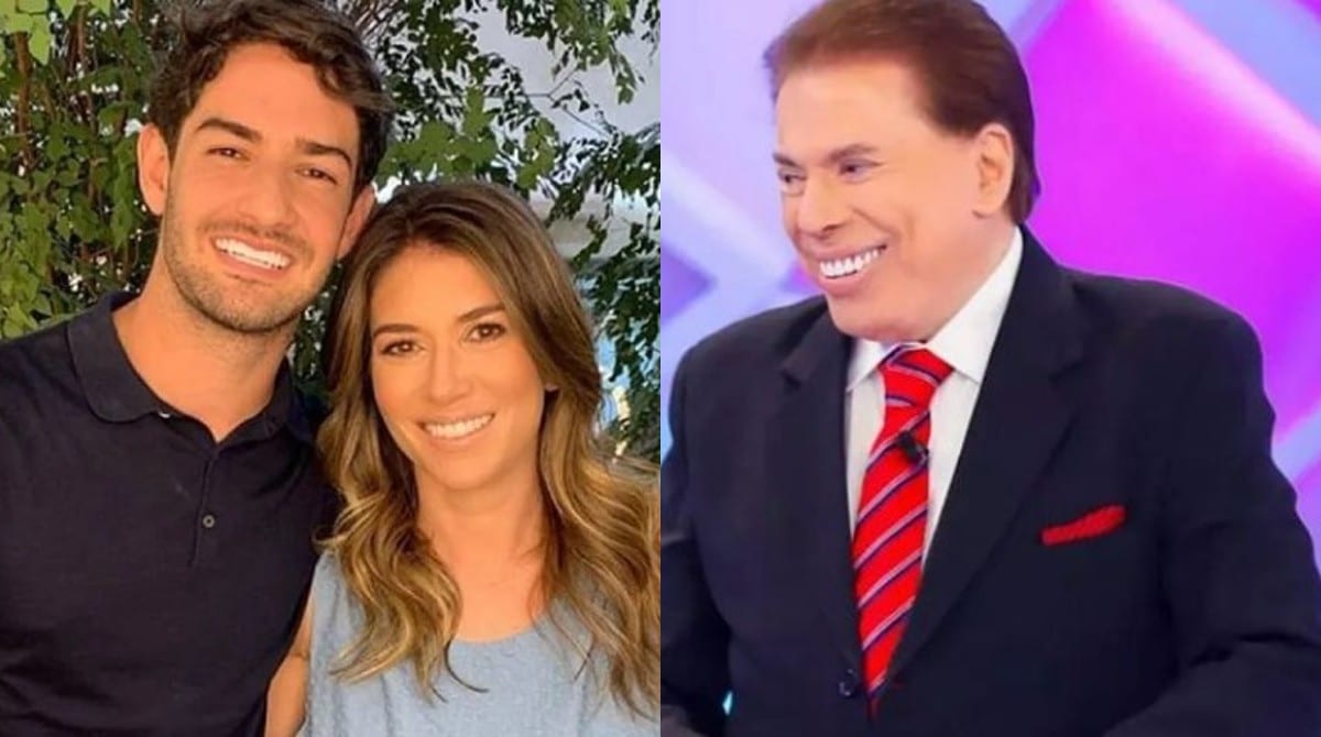 Grávida de Alexandre Pato, Rebeca Abravanel encontrou Silvio Santos
