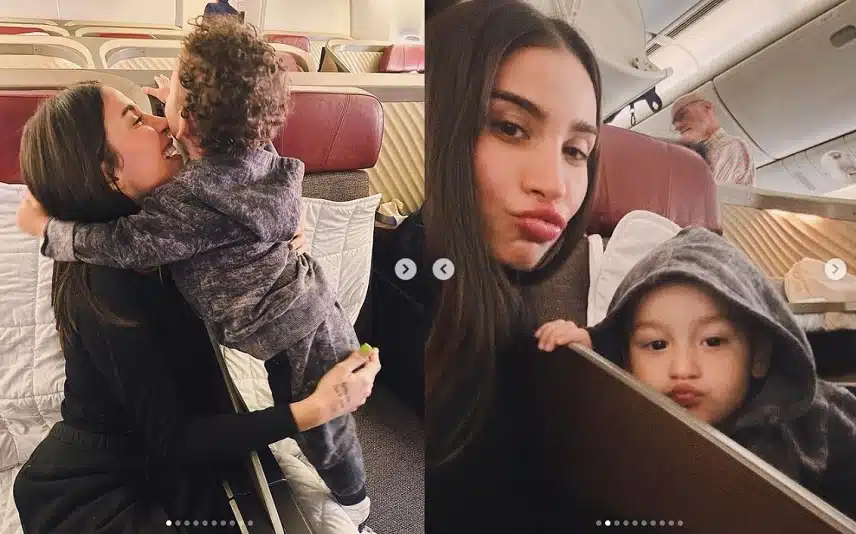 Bianca Andrade mostra viagem com seu filho e impressiona 
