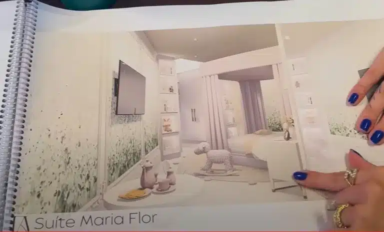 Virgínia Fonseca mostra detalhes do projeto do quarto de Maria Flor