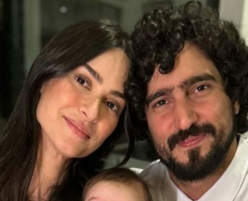 Thaila Ayala mostra sua bebê com Renato Góes, após notícias de susto
