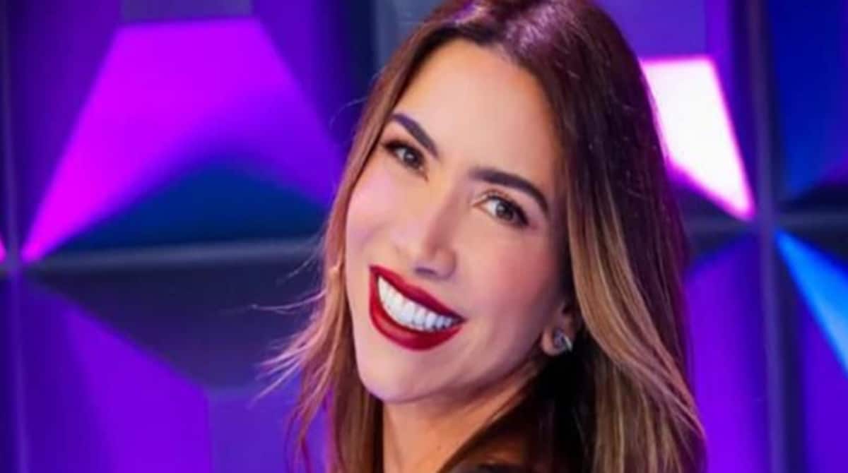 Patrícia Abravanel posa com seu filho mais novo na festa da empresa e surpreende