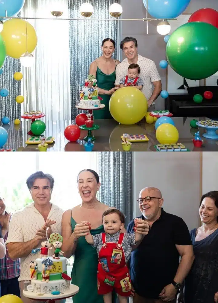 Claudia Raia e Jarbas Homem de Melo comemoram os 11 meses de seu bebê 