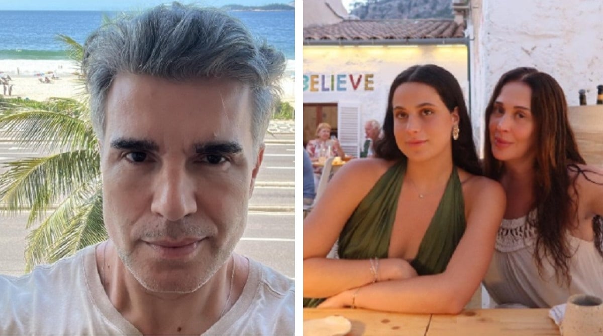 Jarbas, marido de Claudia Raia, mostra o bebê e se declara pra filha da atriz