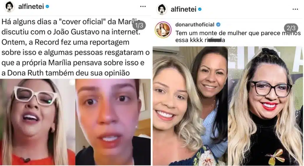Mãe de Marília Mendonça faz crítica para a cover da filha, Lorena Alexandre