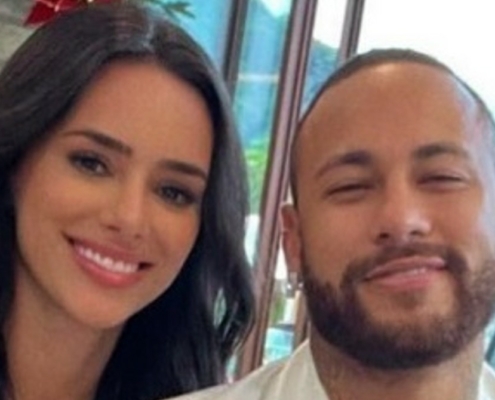 Bruna Biancardi comemorou os três meses da filha com Neymar Jr