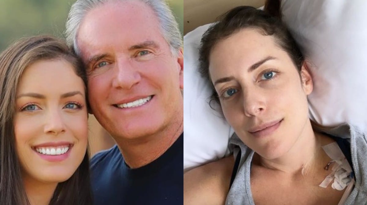 Filha de Roberto Justus contou que já está perdendo cabelos e desabafou