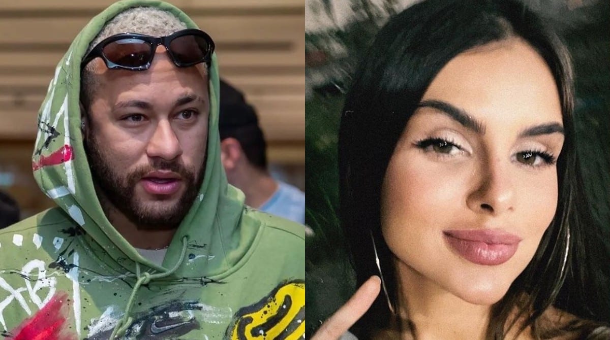 Modelo grávida de Neymar Jr fez uma rara aparição e falou