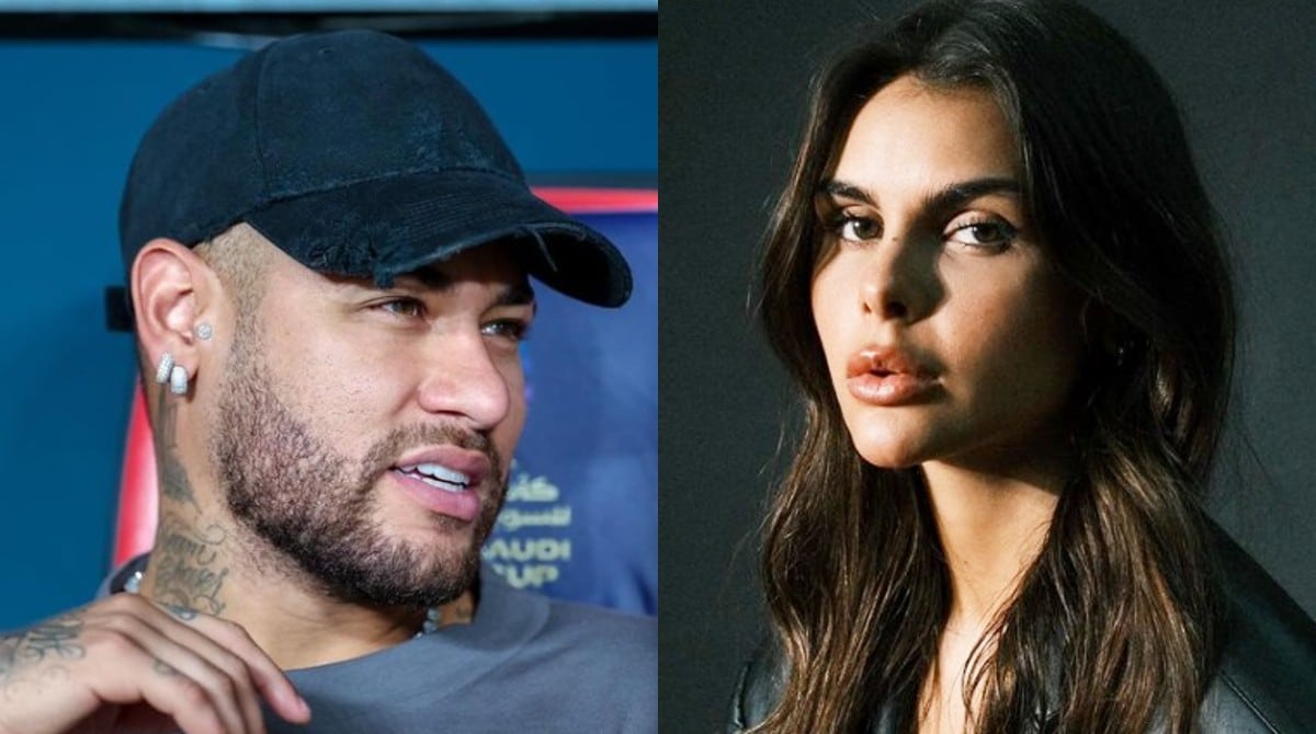 Modelo grávida de Neymar Jr exibiu seu ensaio gestante