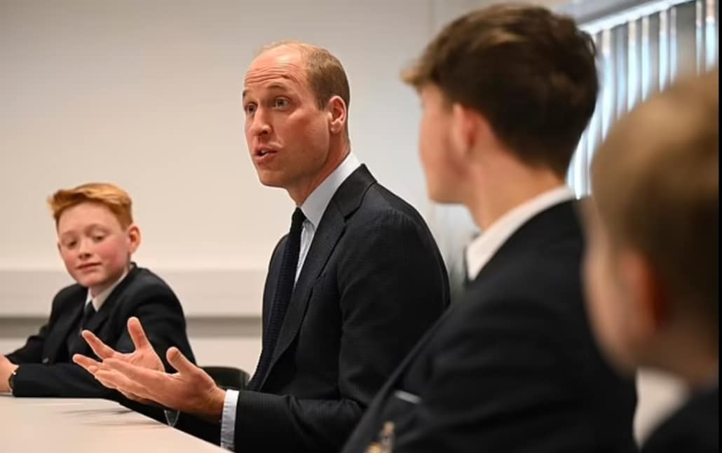 Príncipe William respondeu sobre Kate Middleton em uma escola