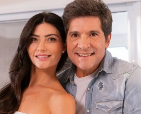 Aline e Daniel mostram ensaio gestante encantam