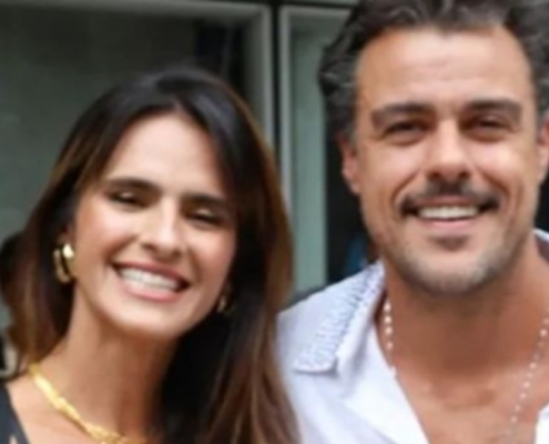 Esposa de Joaquim Lopes exibe suas filhas gêmeas em consulta ao dentista e encanta