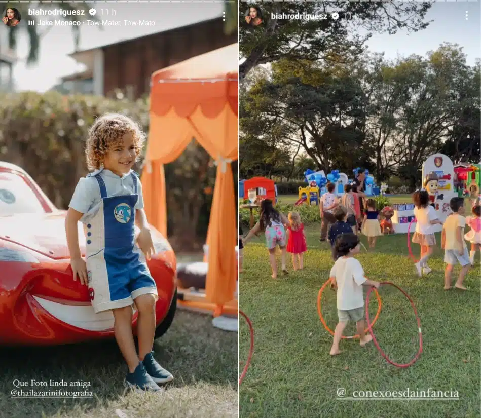 Filho de Sorocaba comemora 4 anos e ganha festa dos sonhos 