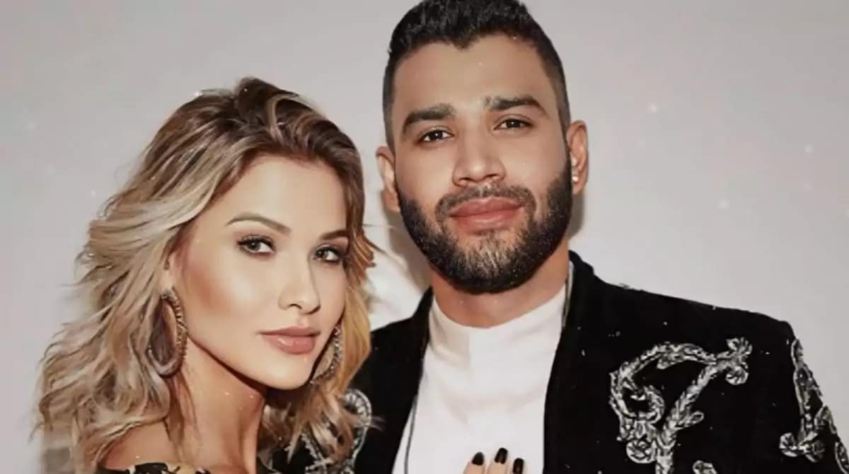 Filhos de Gusttavo Lima posam na mansão com pijamas iguais