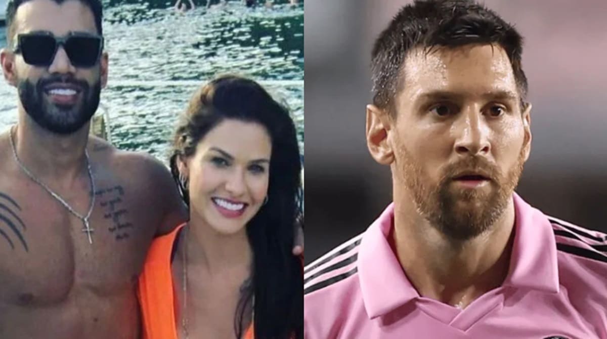 Gusttavo Lima surge com Messi e seus filhos com Andressa Suita e surpreende