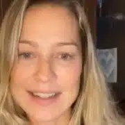 Luana Piovani surge com os filhos gêmeos e faz relato