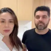 Nadja Haddad contou que um dos gêmeos partiu