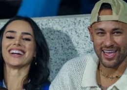 Bruna Biancardi e Mavie surgiram com Neymar Jr no estádio e encantaram