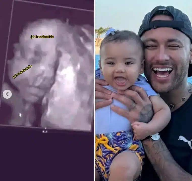 Semelhança entre as bebês de Neymar Jr surpreendeu