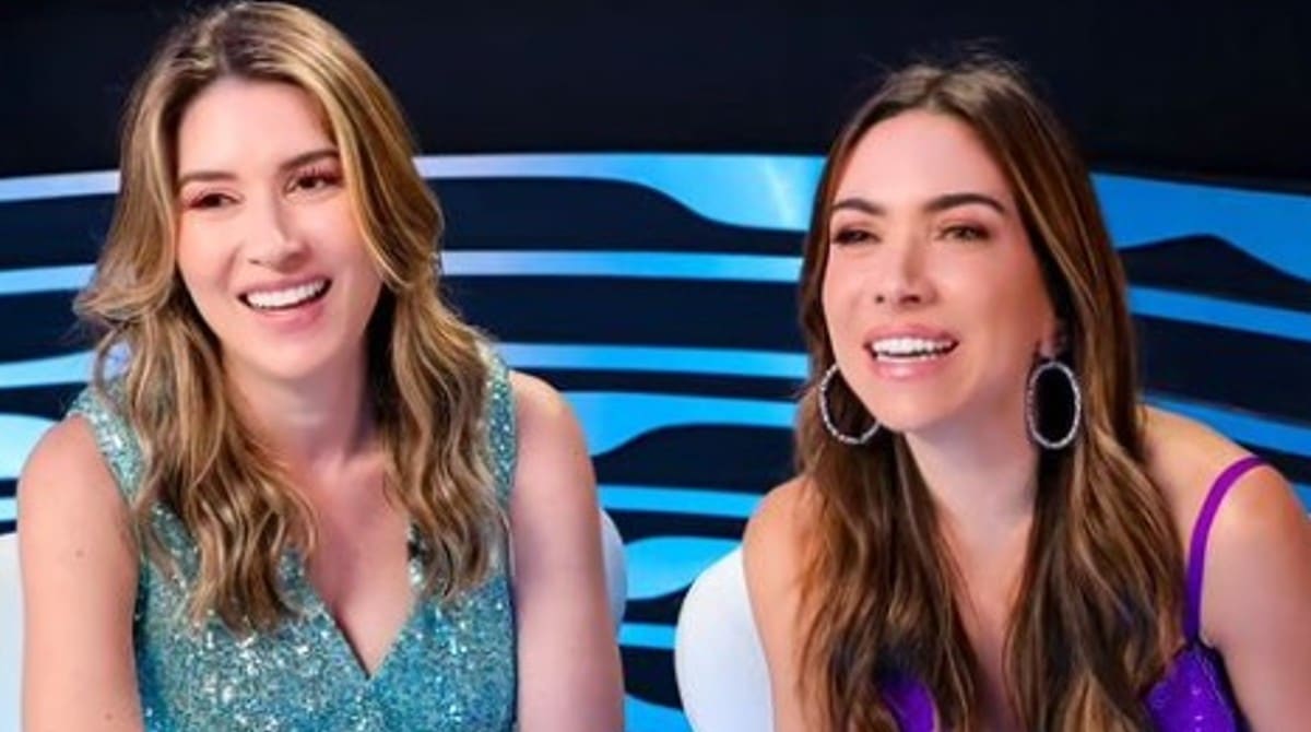 Rebeca Abravanel posou com as irmãs em condomínio de luxo
