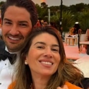 Alexandre Pato e Rebeca Abravanel mostraram o rosto de seu bebê e encantaram