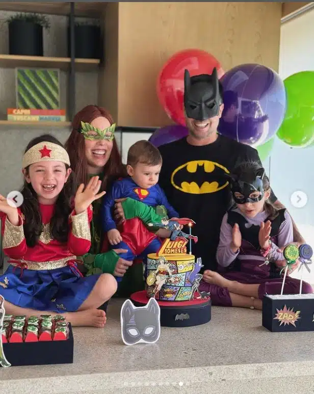 Fabiana Justus celebrou os 10 meses do pequeno Luigi