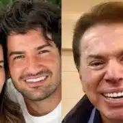 Alexandre Pato apareceu com o filho e em festa de Silvio Santos