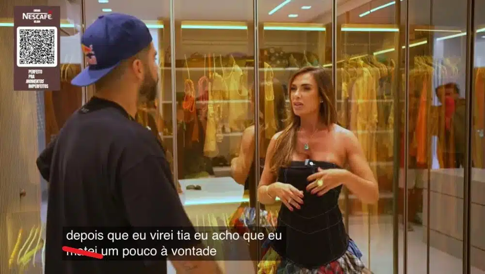 Nicole Bahls responde Pedro Scooby sobre maternidade