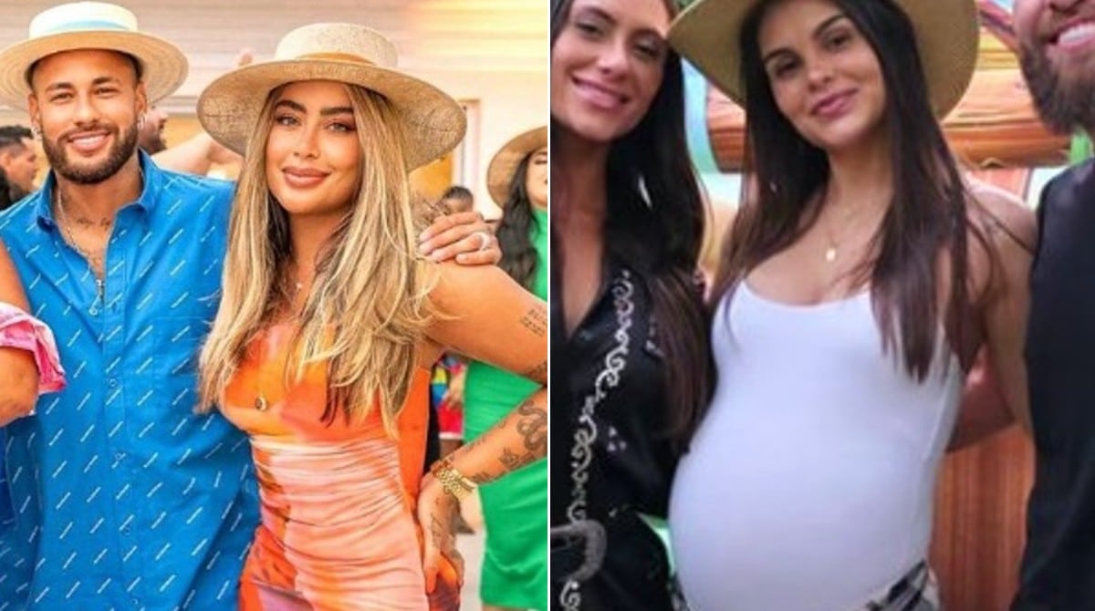 Rafaella Santos presenteou filha de Neymar