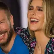 Rodrigo Hilbert posa com seus filhos gêmeos com Fernanda Lima em estádio de futebol e surpreende