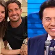 Alexandre Pato mostrou Silvio Santos e o netinho e encantou