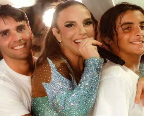 Filhas de Ivete Sangalo surgem em pescaria com Daniel Cady