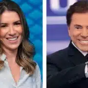 Rebeca Abravanel mostra seu bebê com o avô, Silvio